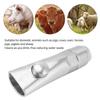 2 Pcs Silver Pig Water Nipple Thickened Stainless Steel Pig Drinker Pig Feeder Nipple  For Sheep