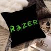 R-RAZER Логотип Игровой Змея Мультяшная Наволочка Мультяшный Подарок Чехол на Подушку Спальня Дом Диван Стул Сиденье Декор Чехол на Подушку