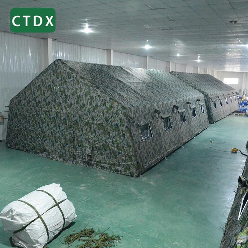 CTDX Camouflage Inflatable Command & Rescue Tent