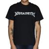 Мужская футболка Megadeth с классическим логотипом