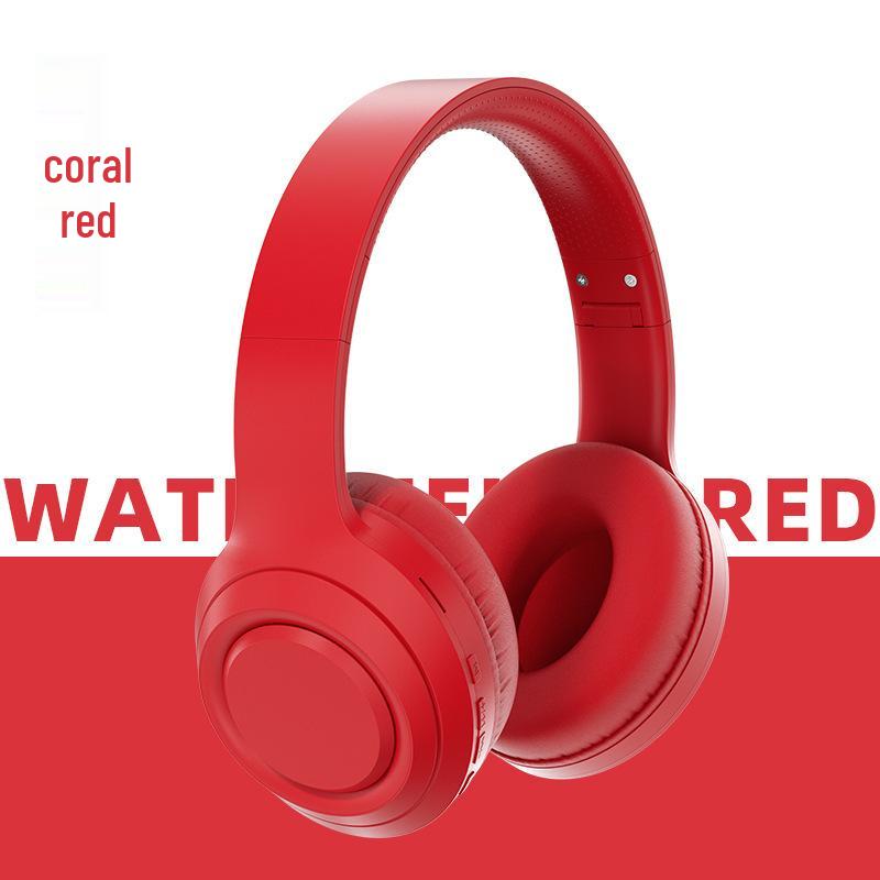 Wireless Over-Ear Bluetooth Headphones with Long Battery Life, Heavy Bass, and Call Functionality
