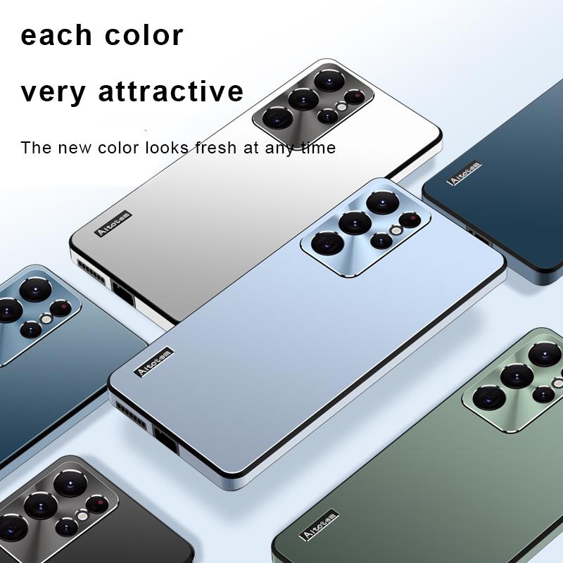 360 Полностью противоударный чехол из ТПУ для Samsung Galaxy S26Ultra S25 S24 S23 S22 S21 Ultra Plus 5G S22 Алюминиевый Металлический Защита Линзы Полная Защита Чехол для Мобильного Телефона