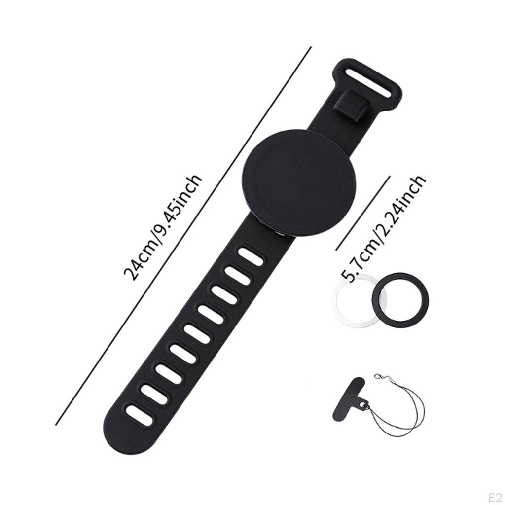 Держатель для телефона на запястье, вращающийся на руку для бега, ходьбы, езды на велосипеде