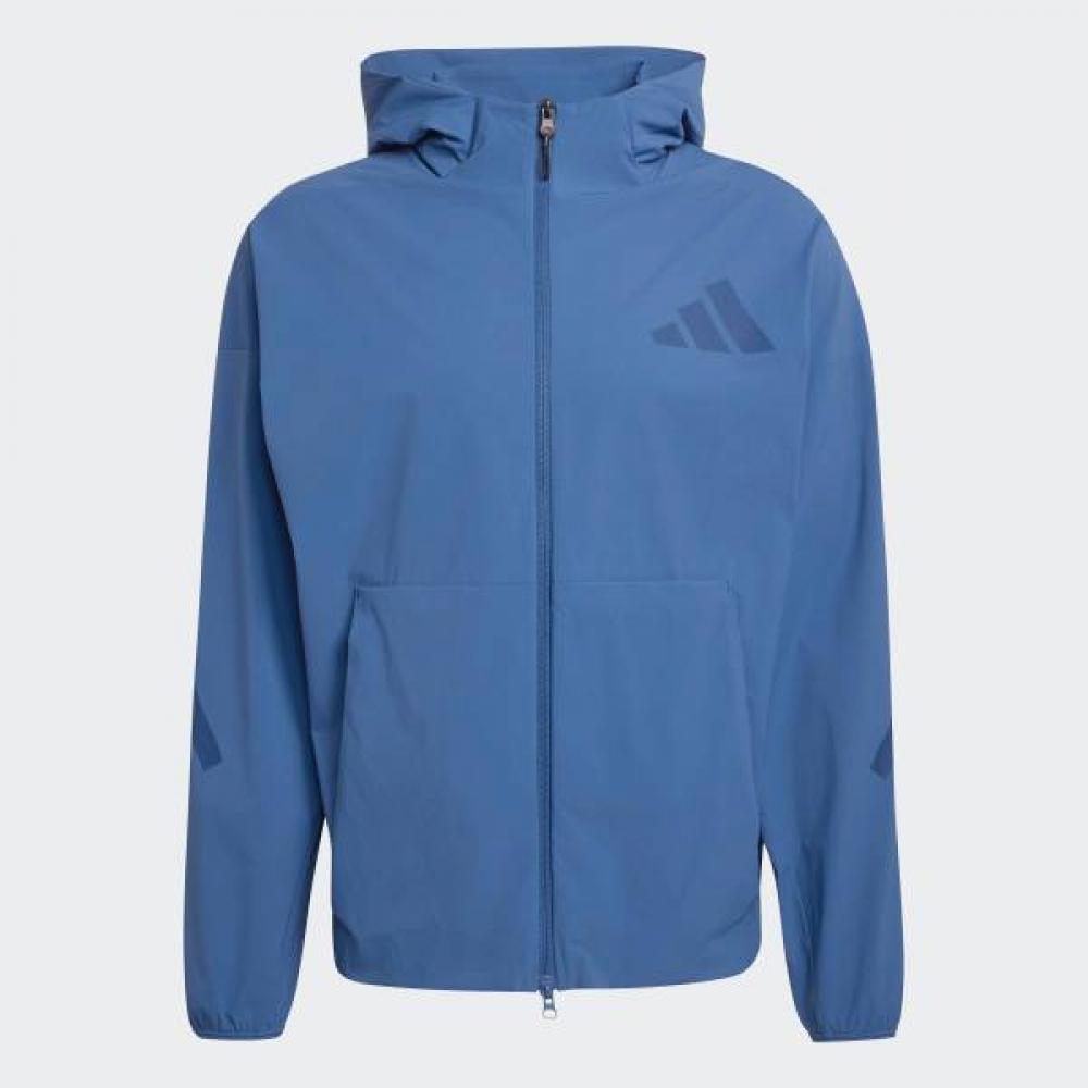 adidas Мужские S свободный крой Z.n.e. Тканая спортивная кофта с техническими деталями