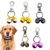 Dog Collar Charm Pet Bell Puppy Cat Bell Pendant Accessories With For Dog Keychain Clasp Cats L Y8T6