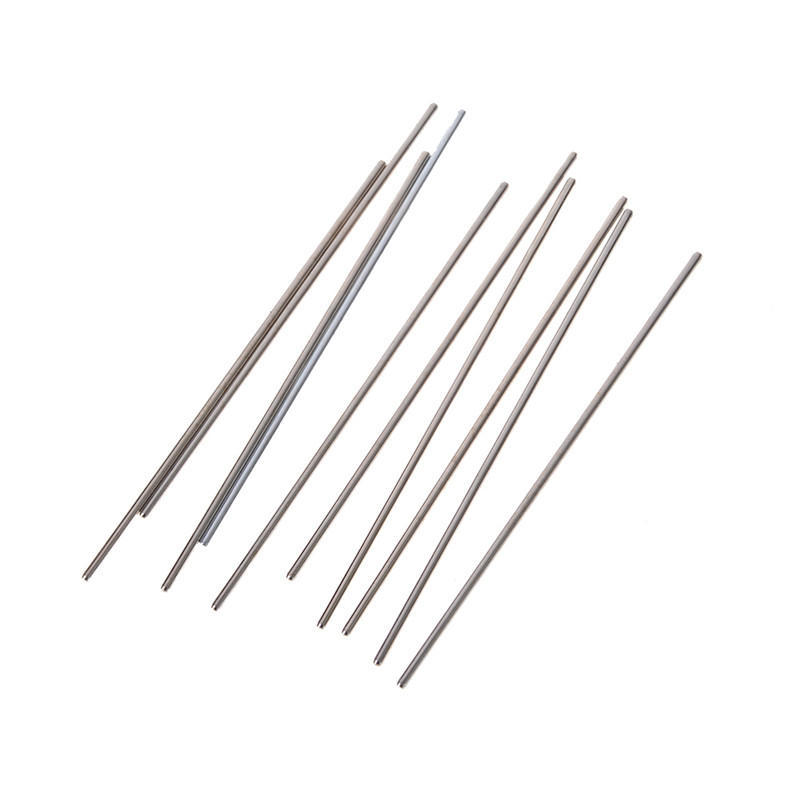 10Pcs 2*100Mm Metal Model Axle Gear Shaft Diameter 2Mm Diy Toy Car Accessories