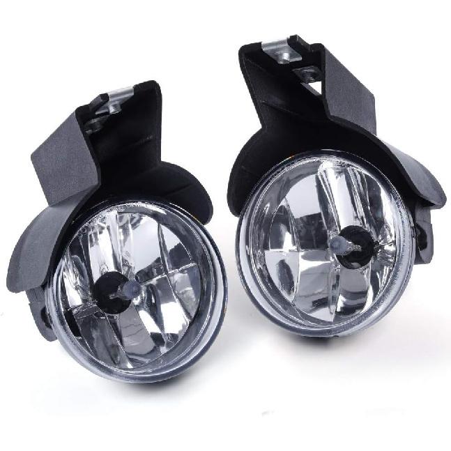PIT66 Fog Lights, Compatible with 1997-2000 Dodge Dakota/1998-2000 Durango Fog Lamp, Clear