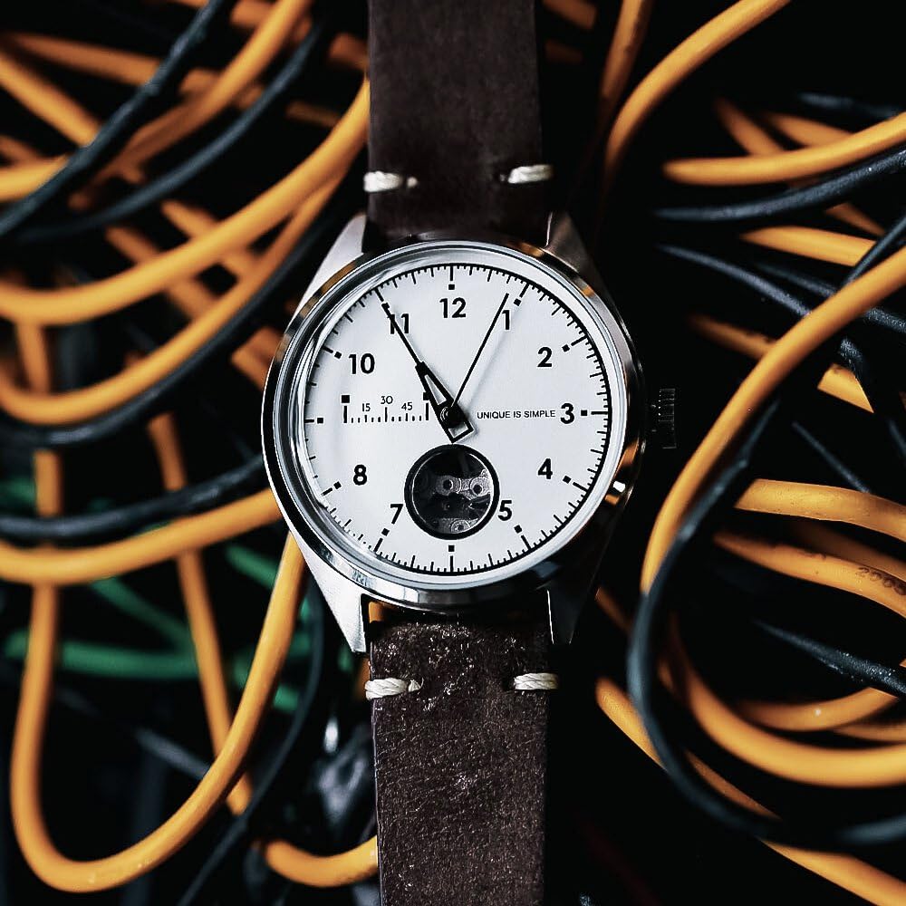 Автоматические часы TS2204A Оранжевые [Налог] Мужские