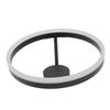 LED Ceiling Light Iron Acrylic Dimmable Round Flush Mount Ceiling Light Fixture with APP Remote Cont