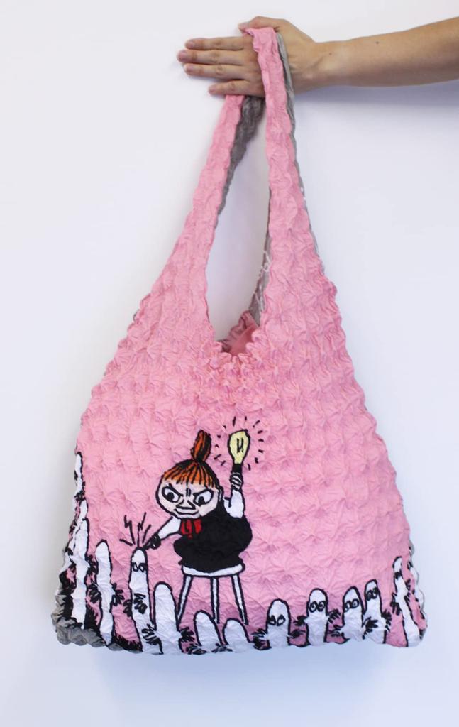Сумка-шоппер MOOMIN Shibori и Мой максимальный размер 400x430x40мм 9.Хаттифаттенеры (Ручка 430мм)