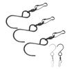 20pcs Wind Spinner S Hook Clips 360 Degree Rotation 304 Stainless Steel Dual Clip Wind Spinners Hang