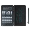 Scientific Calculator Two Row LCD Display Writing Tablet Sensitive Multifunction Desk Calculator for Office School