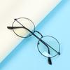 Computer Portable Vintage Anti-Blue Light Eyeglasses Ultra Light Frame Eye Protection Metal Glasses