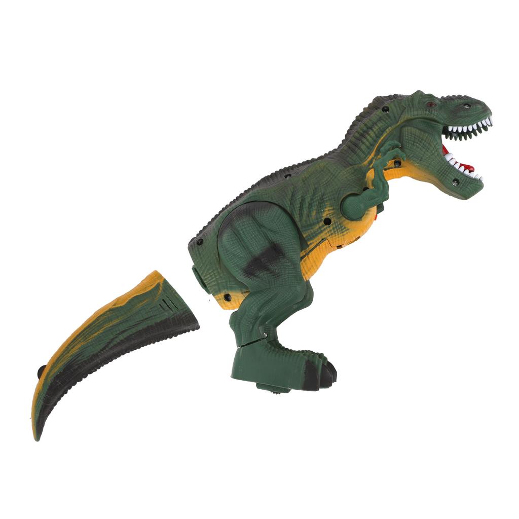 Dinosaur Toy Battery Powered Plastic with Light Roaring Sound Electric Walking Dinosaur Toy for Boys Girls Gift