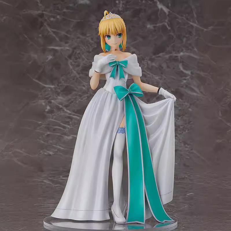 Coldplay Аниме FGO Fate Saber Seba, Алтория, Героическое Платье, Фигурка в Коробке