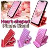 Anti-slip Heart-shaped Phone Stand 3D Printed Smartphones Support Bracket  Tabletop Organizer