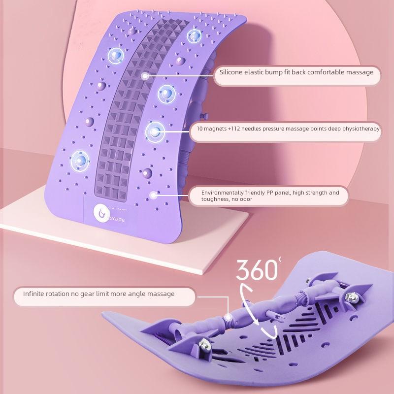 Регулируемая поясничная успокаивающая доска и массажер для талии