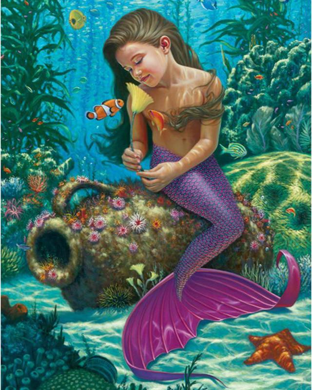 Алмазная картина Новые эльфы и ангелы 5D DIY Алмазная вышивка Пейзаж Цветы Стразы Мозаика Набор для рукоделия