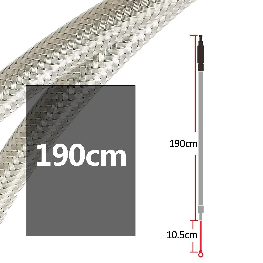 Motorcycle Braided Stainless Steel Clutch Cable for Harley Sportster / Electra Tour Glide / Road King