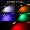 10Pcs Car Lights 5050 Gauge LED Indicator Bulbs Dashboard Side Interior Dash Lights T5 B8.5D 1SMD Car Accessories White Blue