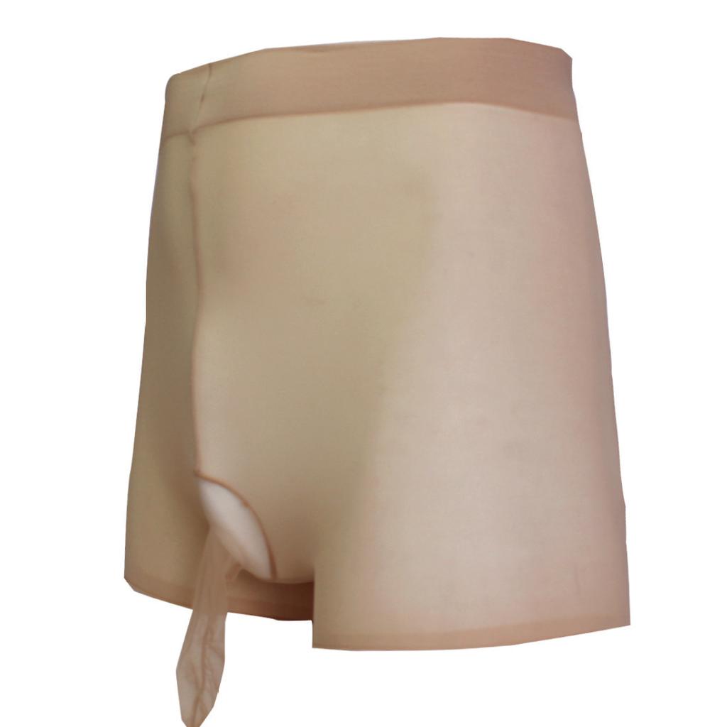 Мужчины Женщины Тонкие Дышащие Чулки Колготки Белье Тонкое Нижнее Белье Шорты Брюки