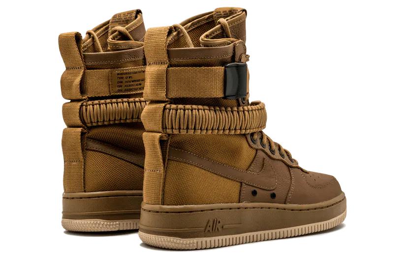 Nike SF Air Force 1 Золотисто-бежевый Женский 857872-200