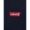 Levis Casual Comfortable Solid Color Simple Short Sleeve Polo Shirt Men Polo Shirts Navy-Blue 004KC-0002