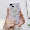 Силиконовый чехол Laser Flower Tulip для Xiaomi Redmi Note 12 11 Samsung A54 A24 A14 Oppo A78 A58 A38 Infinix Note 30 Funda Painted Cover Soft TPU Bumper