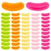 Totority 100pcs Detachable Sausage Mouths for DIY Crafts, Stuffed Animals, Handmade Doll Accessories, Puppet Mouth Replacement Parts