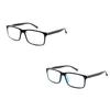 Black Blue Reading Glasses PC Anti Eyestrain Reading Glasses Portable Frame Glasses  Men and Women