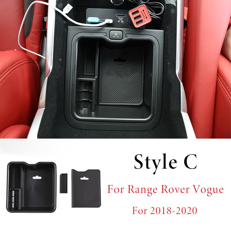 Центральный подлокотник автомобиля, ящик для хранения, органайзер для центральной консоли, лоток для Land Rover Range Rover Sport Vogue 2013-20 (С участием