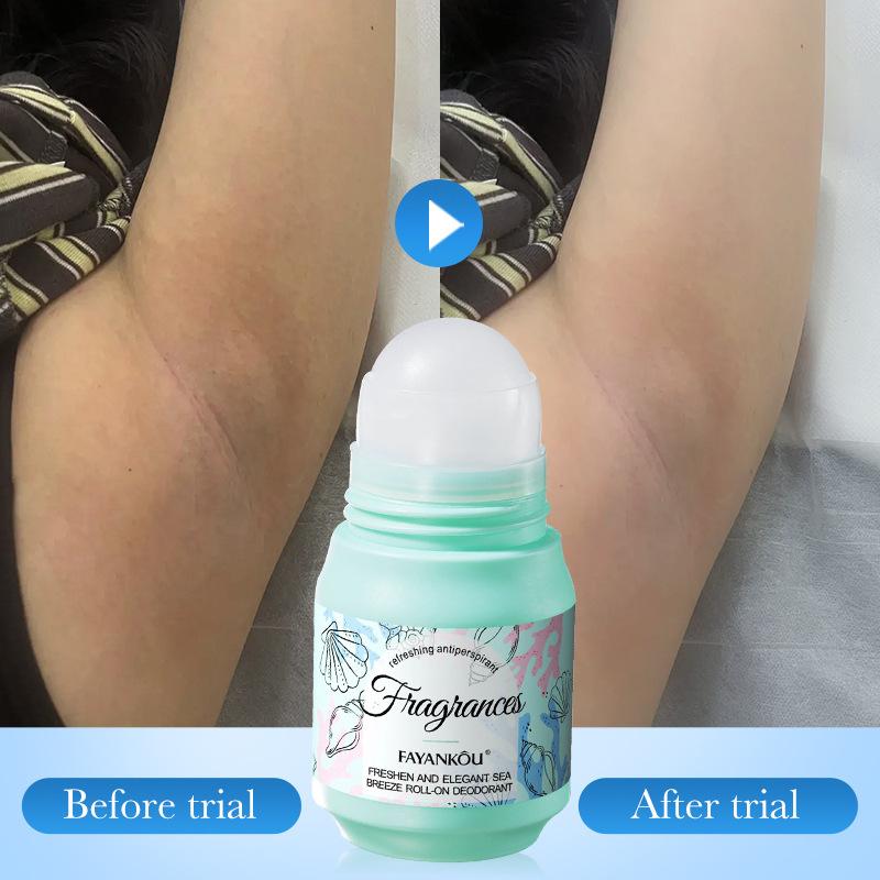 Шариковый дезодорант 50 г Шариковый дезодорант Qingyi Sea Breeze со стойким ароматом и освежающим шариковым парфюмом