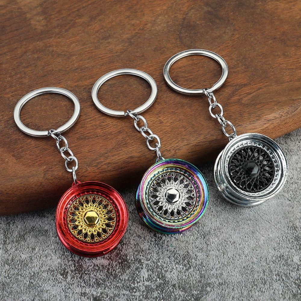 New Simulation Auto Parts Keyring Creative Car Key Holder Ornament Metal Keychain