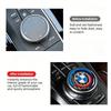 1Pcs Car Multimedia Knob Button Cover Sticker Accessories For BMW G80 G06 G07 G42 G14 G15 G16 F82 F20 F21 F83 M2 M3 M4 M5 M8 F95 QZ7