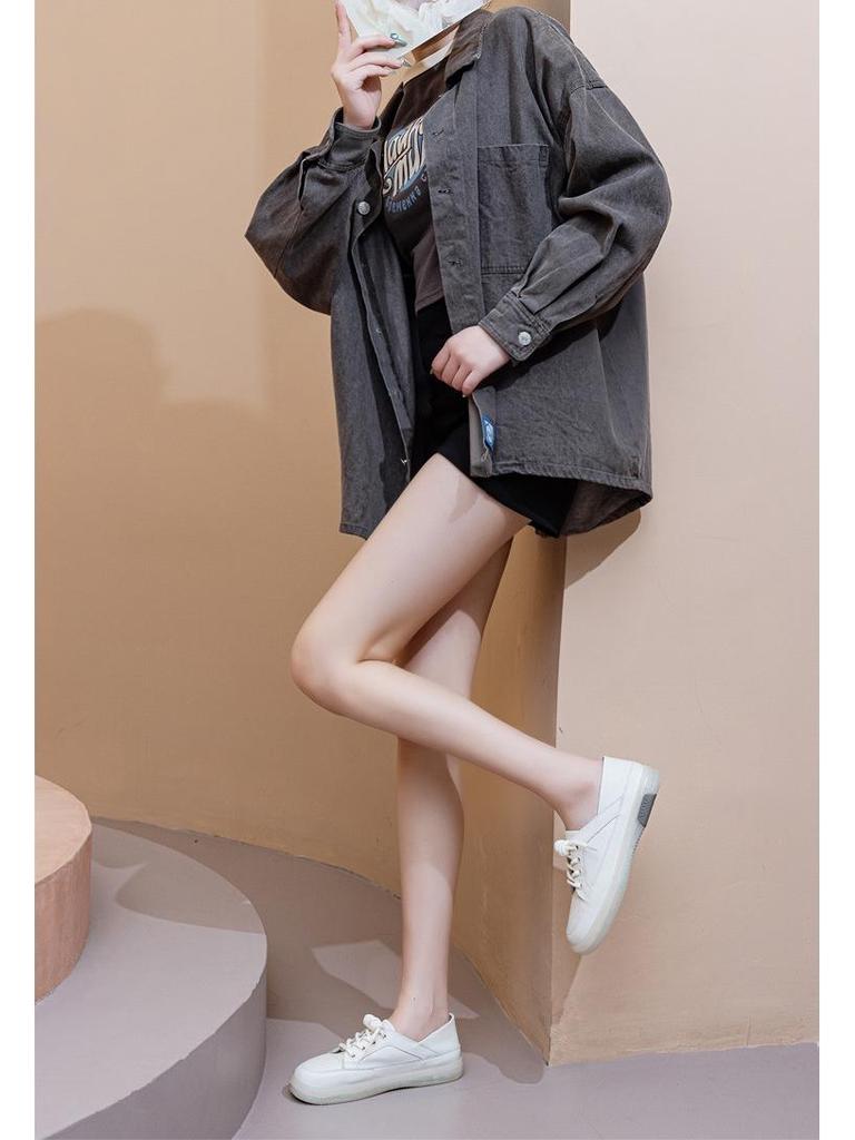 2025 Women's Genuine Leather White Sneakers: Breathable, Soft Cowhide Sole, Versatile Two-Wear Design for Spring & Summer.