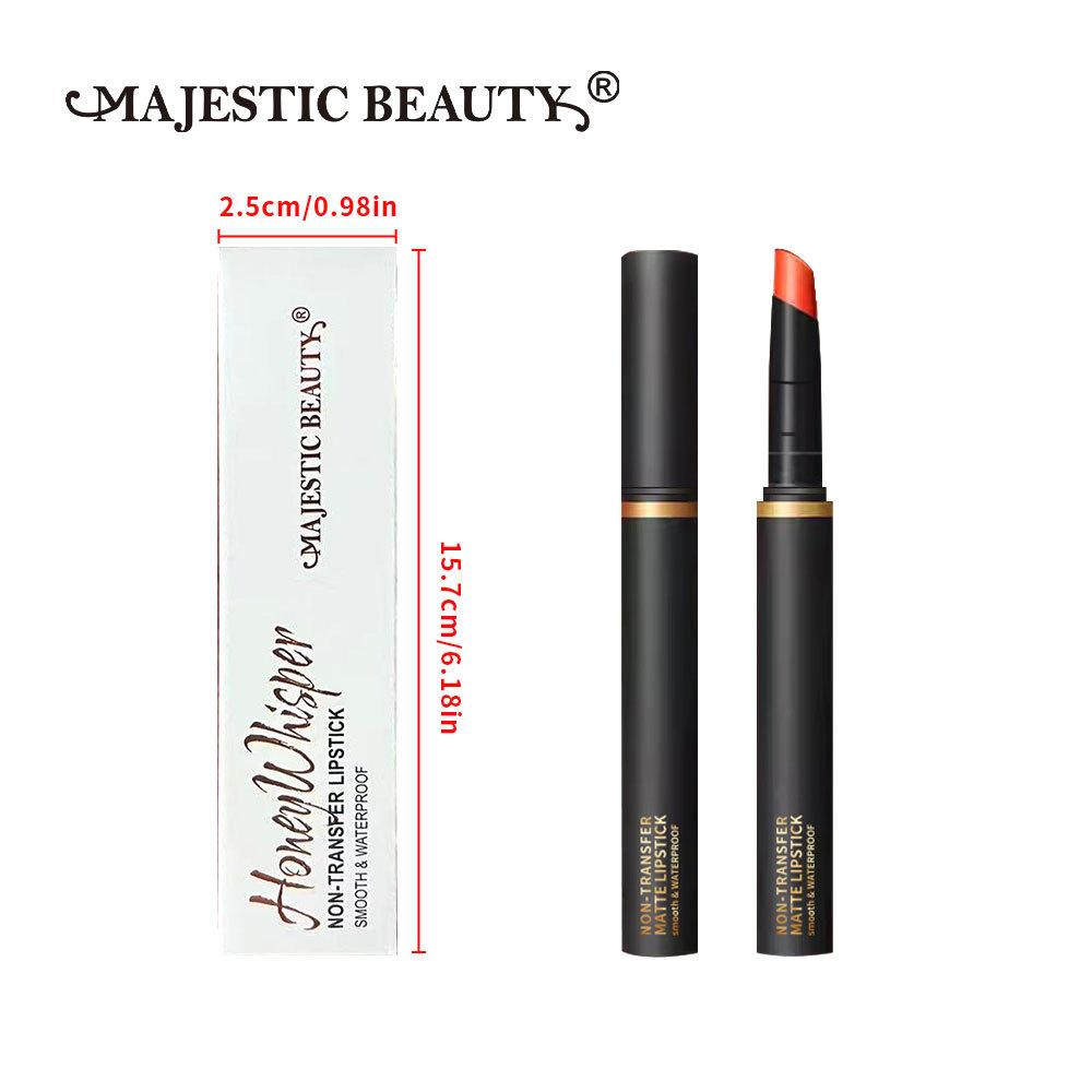 Misiou Beauty Velvet Matte Thin Tube Glaze для губ, бархатная матовая помада, легко окрашивается, не легко окрашивается, не легко выцветает