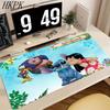 Anime Stitch Large Mouse Pad Home Computer Cartoon Gaming Accessories Keyboard Mousepad Laptop Kawaii Forest Desk Mat xcm