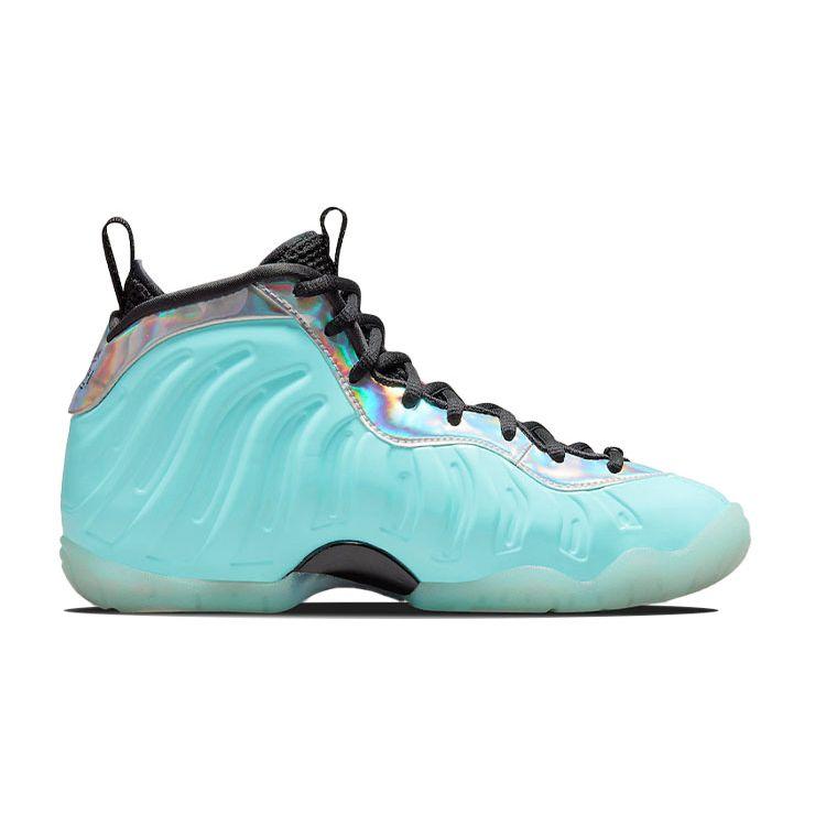 Nike Детские кроссовки Little Posite One GS Mixtape Green Copa Summit-White DH6490-400