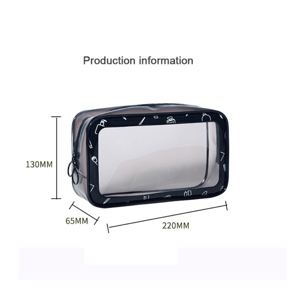 Женские прозрачные косметички, прозрачная косметичка, новая косметичка из ПВХ