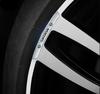 NADH5 4pcs 3D Aluminum For Skoda Car emblem Wheel hub Rims Center Cap Badge covers sticker Decals Styling accessories