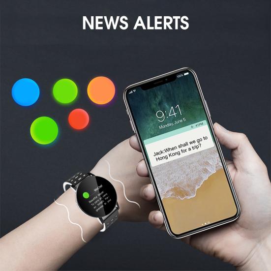 Умные часы 119 Plus Многофункциональный мониторинг здоровья Водонепроницаемые Модные Спортивные Монитор сердечного ритма Умные часы для бега