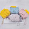 Korean Solid Color Pu Leather Phone Purses Mini Elephant Crossbody Bags Ladies Lovely Casual Bags For Women