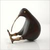 Cute Bird Wooden Ornament Interior Object Kiwi Wood Carving (small) [kan7121]