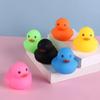 3шт с звуком сжимания плавающая утка сжимает звук игрушка маленькая желтая утка водная игрушка игрушка для ребенка