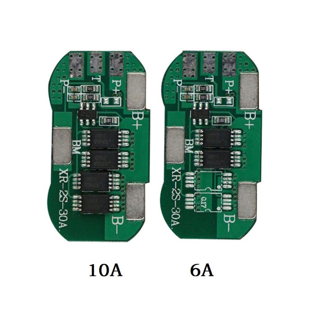 Плата защиты Плата защиты 6А 10А 2S Зарядка аккумулятора