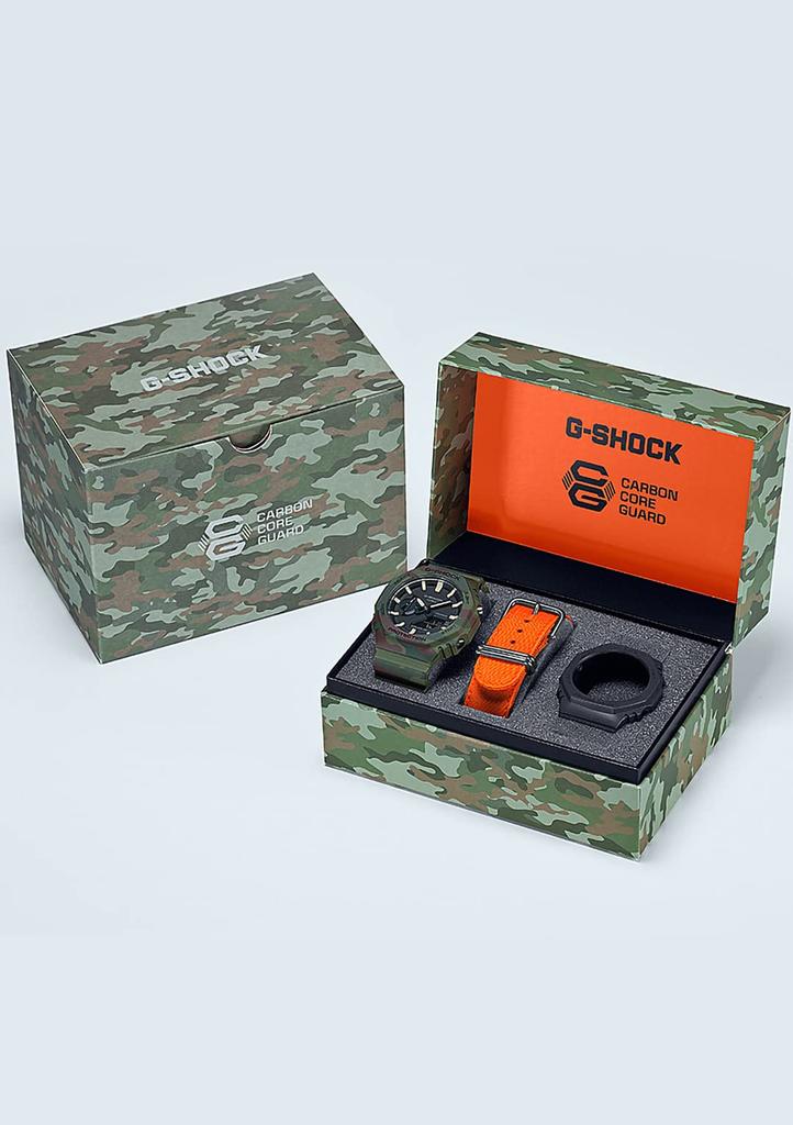 Часы BOX комплект с запасными частями Многоцветный [Casio] G-Shock [] GAE-2100WE-3AJR Мужские