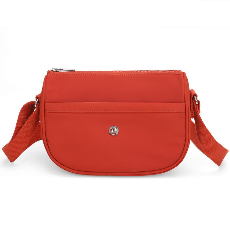 Легкая однотонная нейлоновая сумка кроссбоди Женская сумка Сумка через плечо для мамы