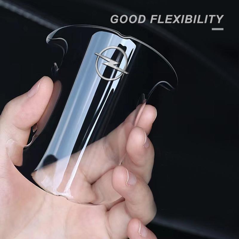 AAAYW1 Car door anti-collision strip door handle protection strip For Opel Astra j Insignia Astra g Corsa Zafira b Mokka Vivaro Meriva