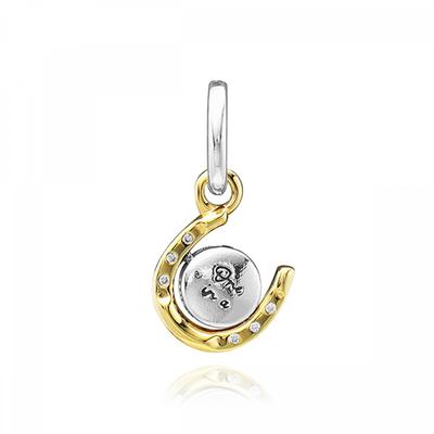 PAndora 762713c01 Подвеска-шарм с вращающимся диском «Подкова» с сиянием