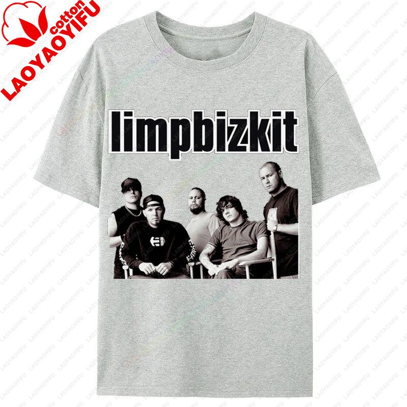 Playera Limp Bizkit Metal Classic Tour Band Music Albums Retro Vintage Rock Rap Graphic T Shirts New In Tops Tees Unisexs Tees